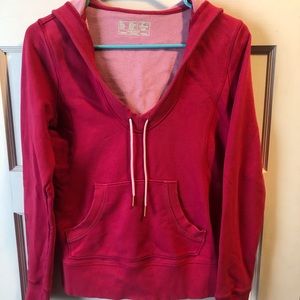 New Balance Pink Hooded Pullover